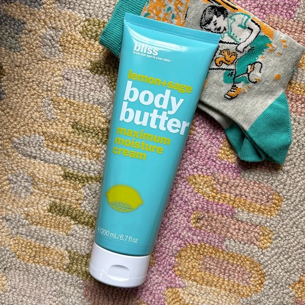 Bliss Lemon+Sage Body Butter maximum moisture cream 6.7 oz sealed